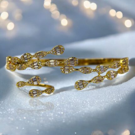 Golden Cascade Elegance
