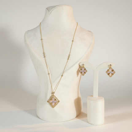 Floral Elegance Necklace Set