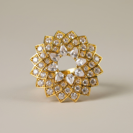 Blooming flower Ring