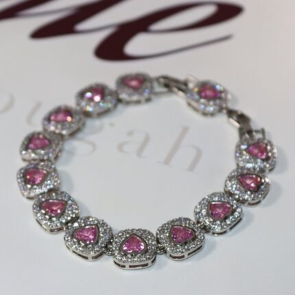 Roselle Heart Bracelet